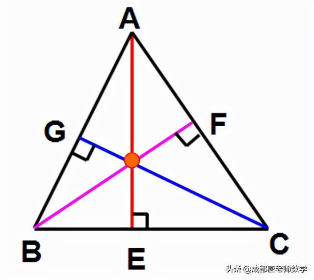 三角形的高的定义,等腰三角形的公式怎么算(初中数学三角形知识点总结