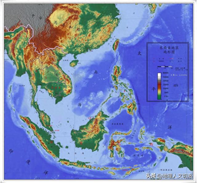 东南亚国家地图，东南亚七个主要国家的主要城市（东盟十国基本情况介绍）