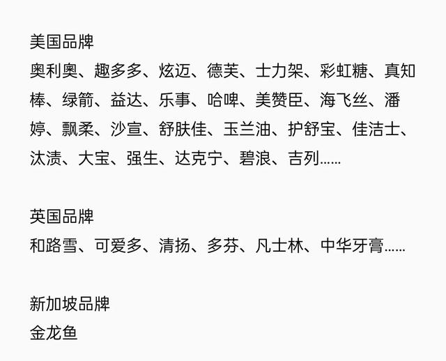 中华牙膏属于哪个国家的品牌，中华牙膏是哪国的牌子（盘点你不知道的伪国货）