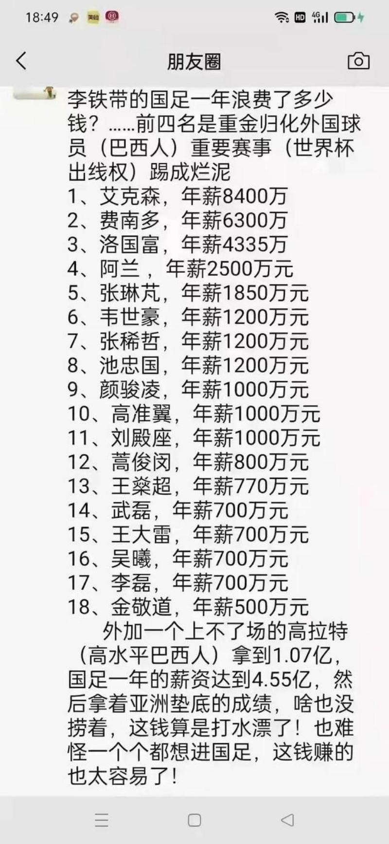 中国注册足球人口 中国男足输球真相：14亿中国人口，却找不出11个人去参加世界杯