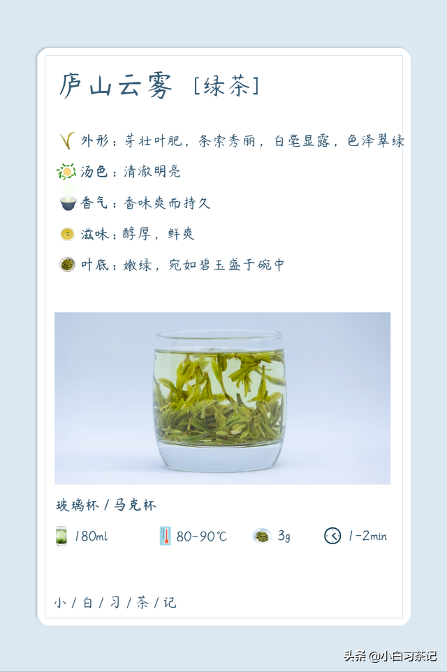 茶叶的正确泡法大全集，每种茶叶的泡法（中国十大名茶及其冲泡方法）