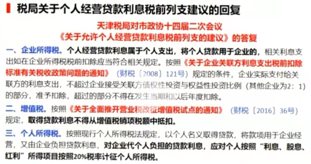 经营性贷款什么意思，经营性贷款是指什么（利息支出税前扣除的税务困局如何破）