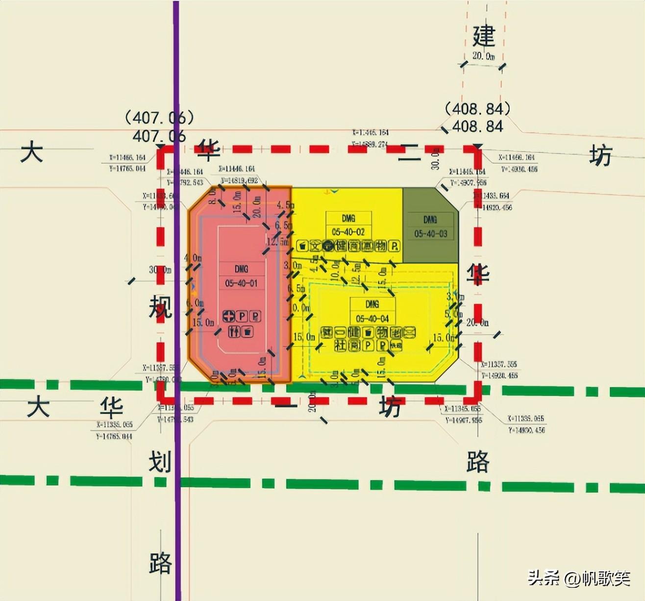 关于西安曲江大明宫遗址区范围dmg-05-40地块过渡期详细规划地块详则