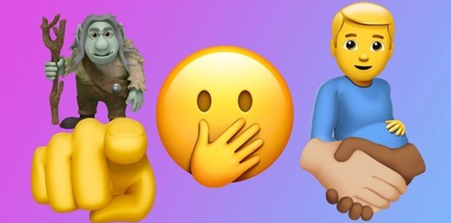 苹果表情对应文字,苹果emoji表情文字对照表(苹果新出男孕妇emoji