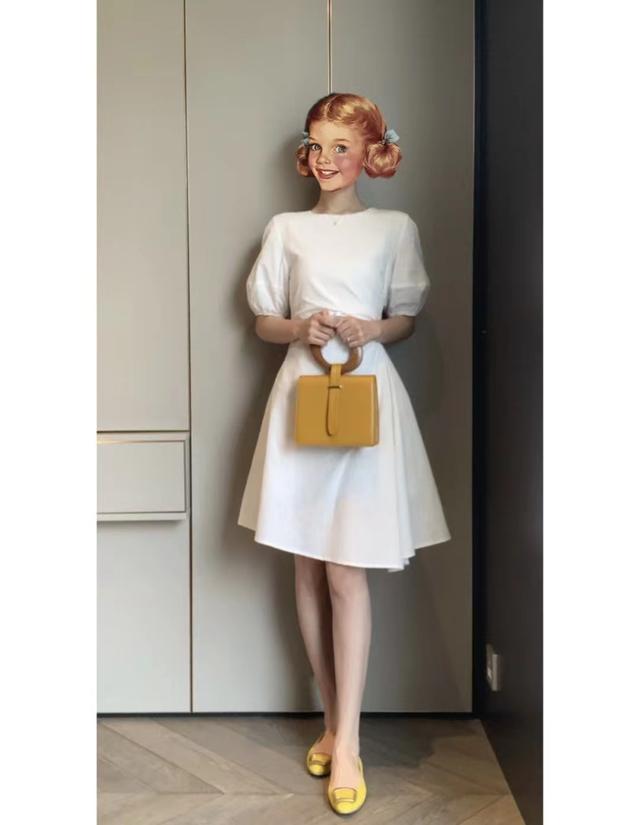 白裙子是什么意思，白裙子的意思（女人夏天穿小白裙搭配什么上衣和鞋子好看）