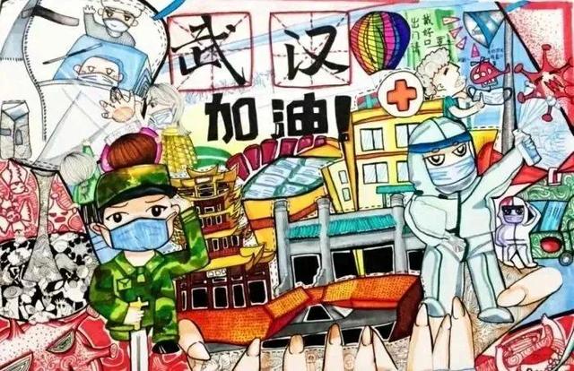 五一手抄报可以画什么，五一手抄报画什么颜色最新鲜（五一劳动节第一波创意手抄报+抗疫主题绘画）