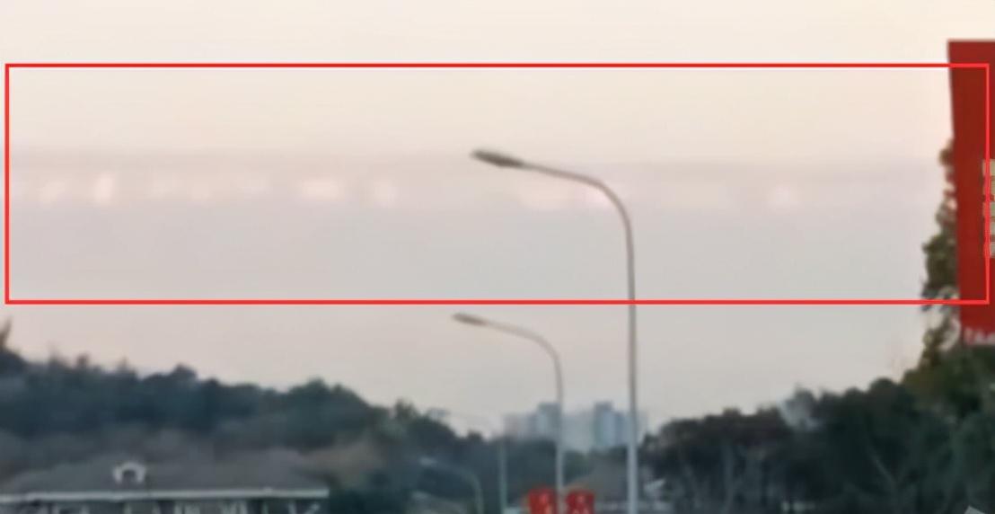 海市蜃楼 实景证明（来自平行世界的列车）