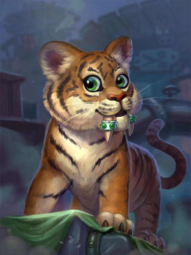 诸神之怒最后出的怪是什么，诸神之战里面的神怪（虎年初一聊聊炉石里的老虎形象）