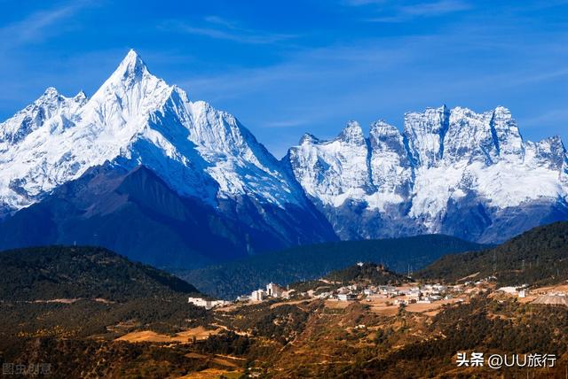 云南风景最美的雪山，中国最美的九大雪山