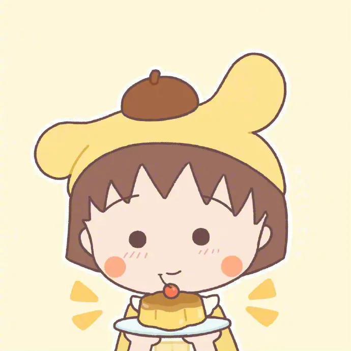 樱桃小丸子发型，江奕/樱桃小丸子百变发型/“每个女孩都是银河遗落在人间的星星”（樱桃小丸子微信头像背景图）