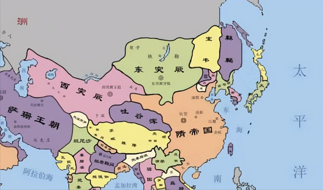 厘清突厥东突厥，西突厥各部（历史上的突厥汗国）