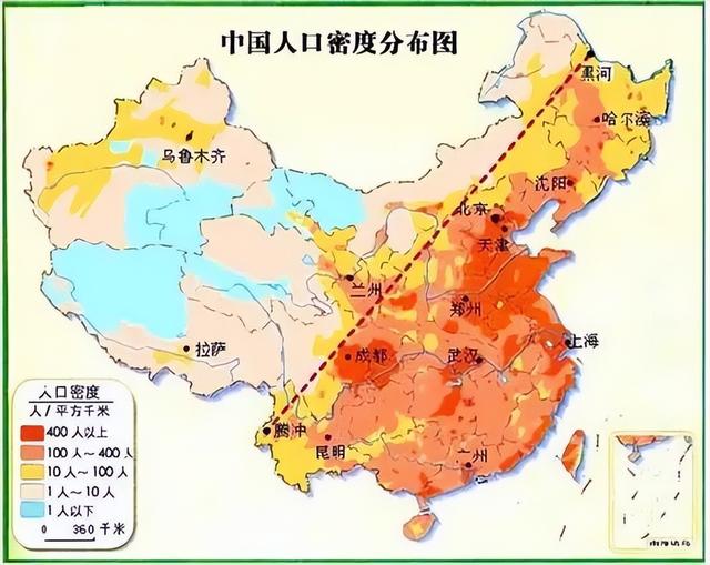 中国四大海域分界线图，中国4大海域简介 （初中地理重要的10条地理分界线你必须收下）