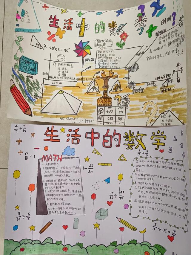 数学手抄报怎么做，数学手抄报的做法（快乐学习——育红小学数学手抄报活动）