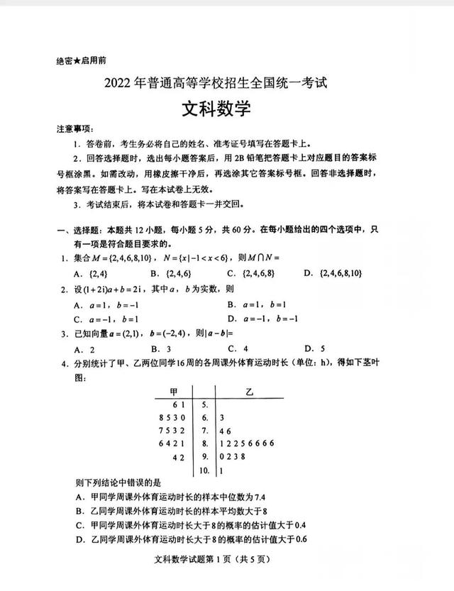 2022年高考全国乙卷省份，高考分数线排名省份2022（分享2022年高考全国乙卷文理科真题及理科解析）