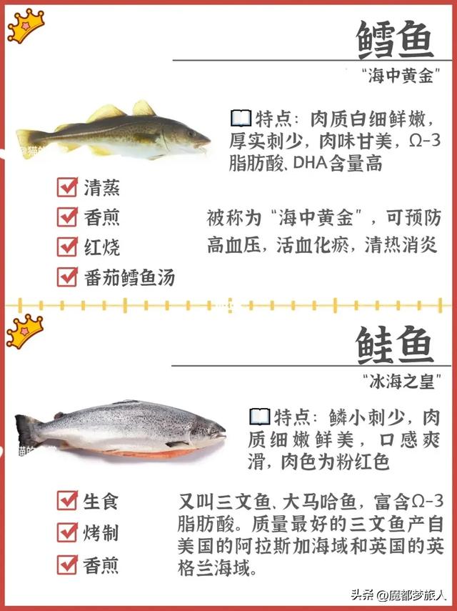 常见的海鱼120种，科普下常见海鱼品种。