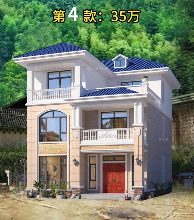 三层现代风格别墅，农村别墅自建房设计三层 现代风（6款农村建房不能错过的3层现代风别墅）