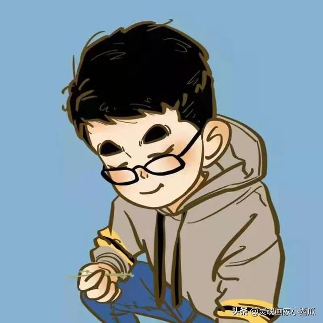 普通的头像微信，普通的头像（手绘的卡通微信头像）