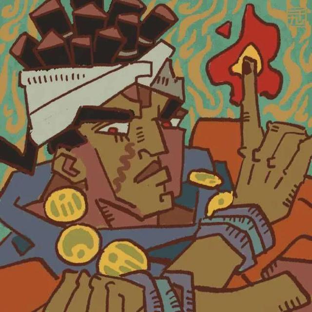 JOJO的奇妙冒险 迪奥DIO 世界 自截 头像微信，JOJO的奇妙冒险 迪奥DIO 世界 自截 头像（jojo主角头像）