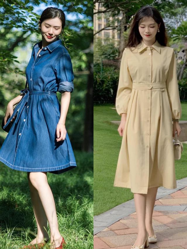 过膝裙子怎么搭配，过膝裙子怎么搭配好看（今年流行的连衣裙都是“过膝款”）