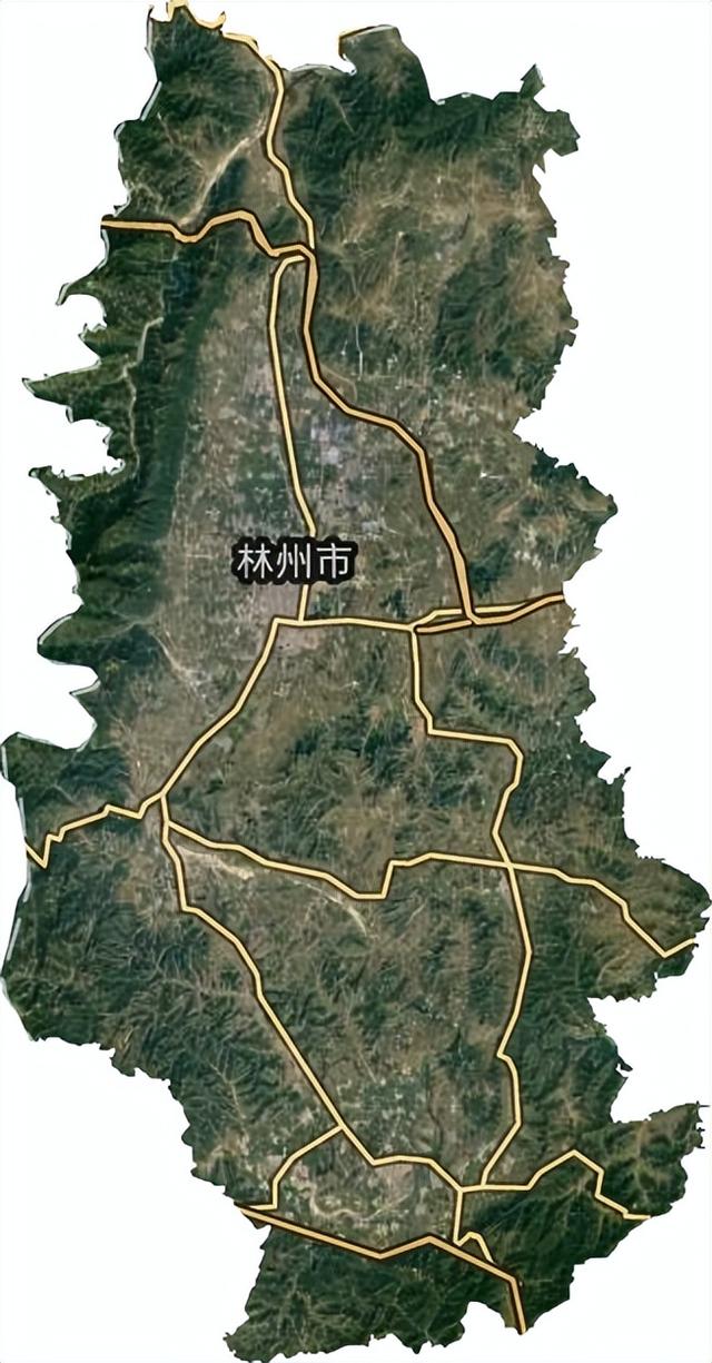 林州市区地图全图图片