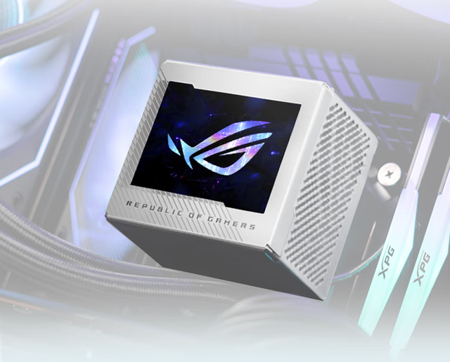 rog机械键盘白色，ROG龙神3代白色版水冷加入618大促