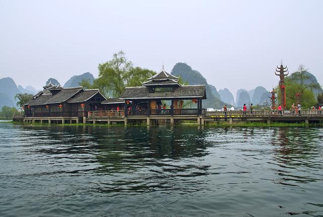 阳朔世外桃源景区，广西旅游-阳朔3世外桃源景区