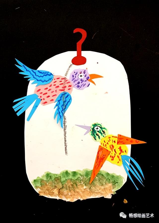 如何用纸剪出飞翔的小鸟，如何用纸剪出飞翔的小鸟视频（笼子里的鸟儿）