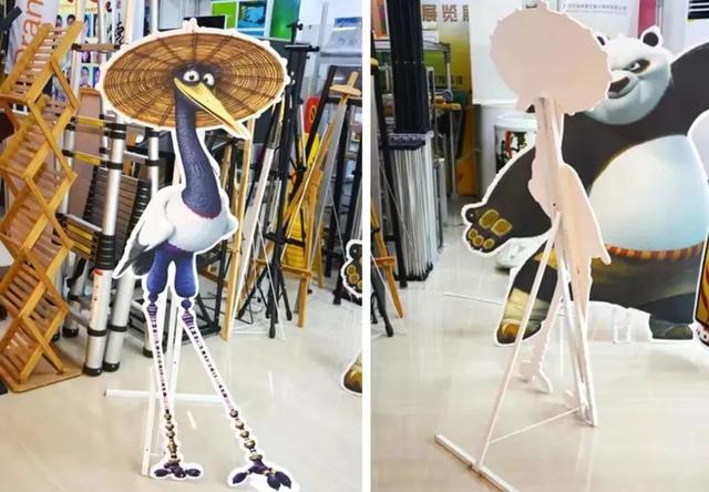 打印机kt板尺寸，异形KT板人像立牌怎么做