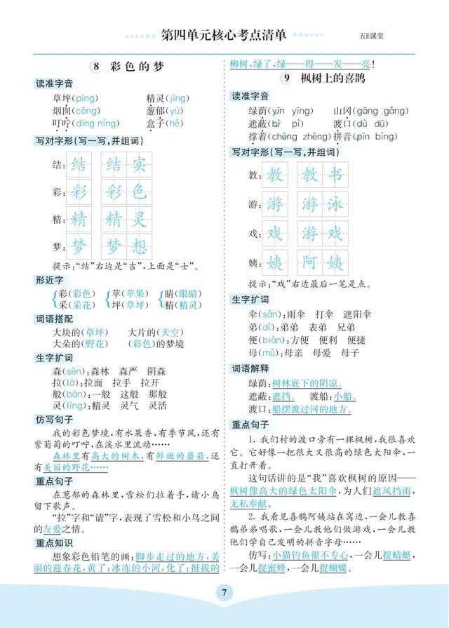 药有啥组词呢，药组词（部编版二年级下册语文第四单元知识点梳理填空）