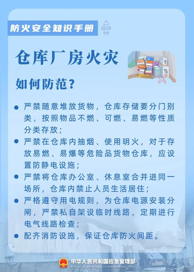 防火安全小知识，防火安全的知识（这份防火知识手册，人手必备）