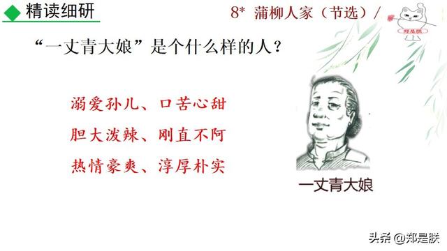形容人物性格的词语，形容人性格的词语（蒲柳人家.刘绍棠.课文+诵读·+课件+知识点）