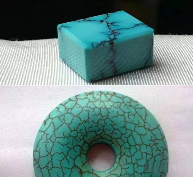 合成绿松石的鉴别方法，怎么辨别松石是合成的（简单实用的绿松石真、假识别技巧）