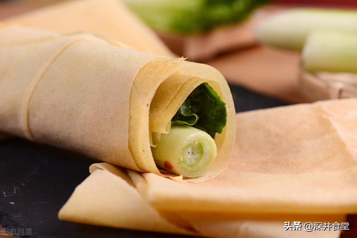 煎饼卷大葱