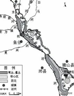 微山湖在哪，微山湖在哪个省份（微山湖本是苏鲁两省的界湖）