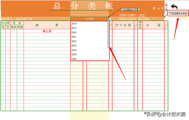 哪些科目要登总分类账，总分类账一般登记哪些科目（但这套跨年版财务系统不能不知）