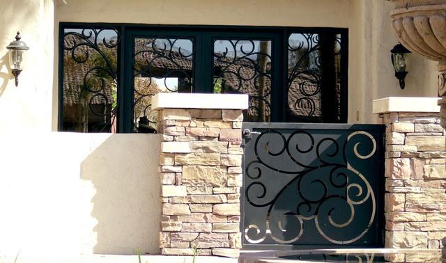 花园门款式设计，2022年10个最佳园林景观花园门设计