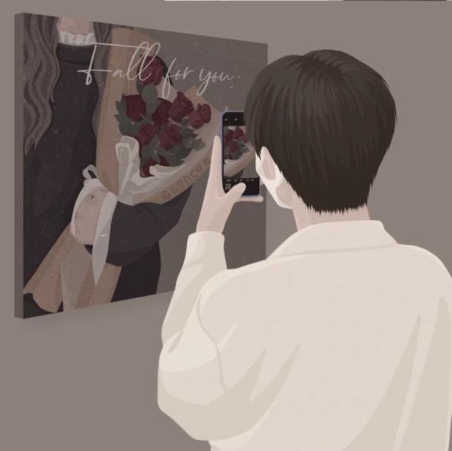 情侣头像图片双人，好看双人情头微信（照顾你、保护你，一生一世）