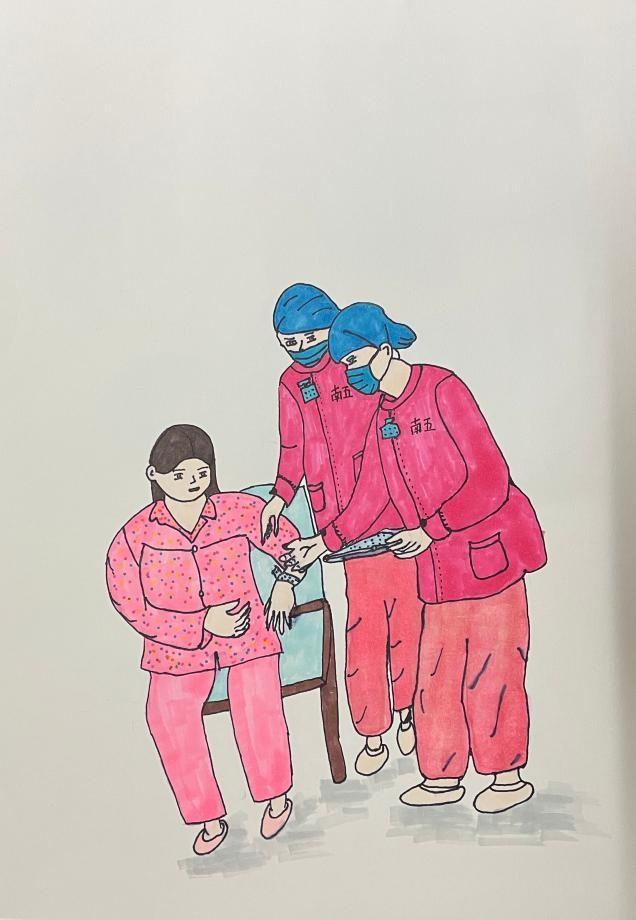 爱护眼睛绘画图片，保护眼睛的儿童画怎么画（手绘致敬白衣天使）