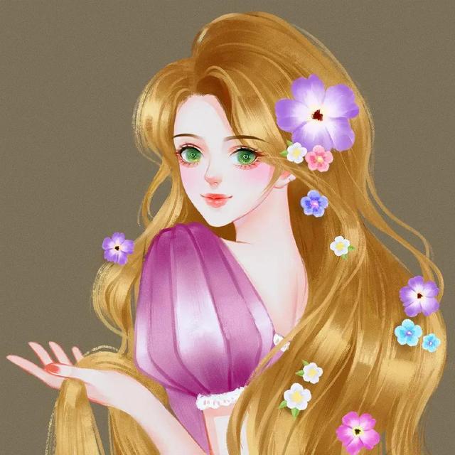 兮颜。，微信头像，兮颜。（迪士尼公主头像~也太好看了吧）