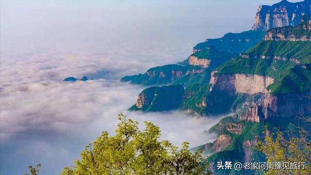 这个五A级景区太低调了，景色很美、人却不多，八里沟九莲山景区