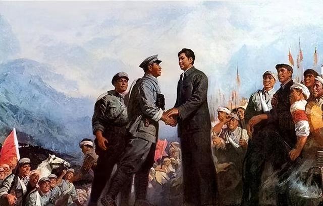 雄伟的井冈山歌词，“朱毛井冈会师”的壮举