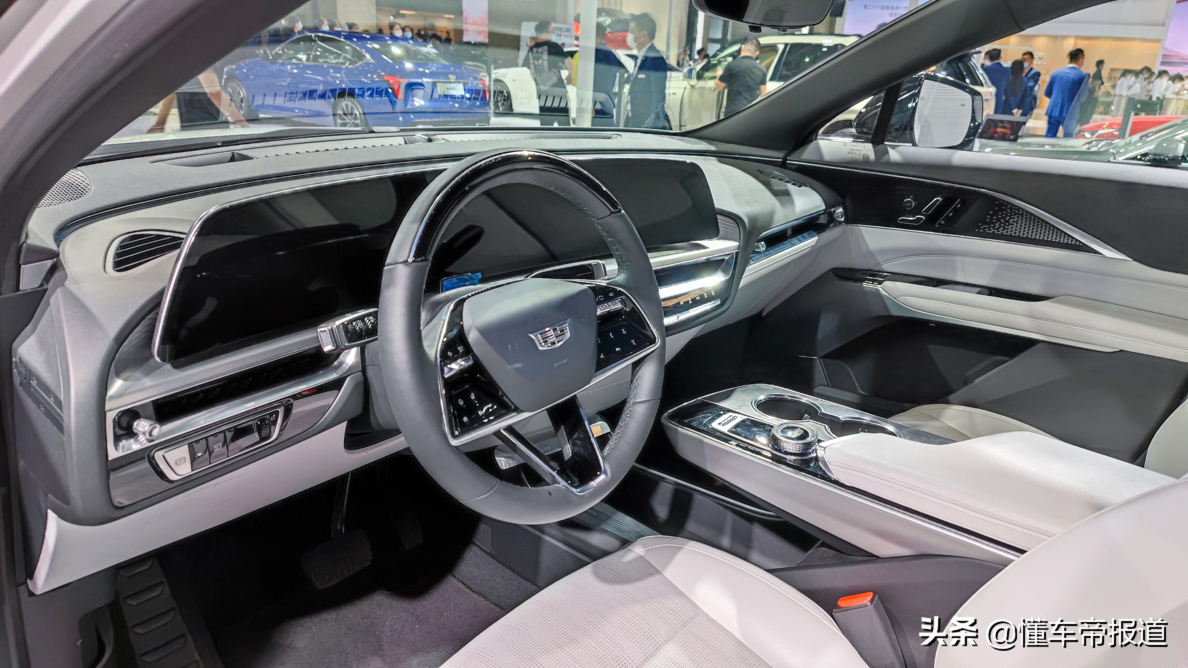 凯迪拉克lyriq续航里程预售4397万元起凯迪拉克lyriq锐歌亮相