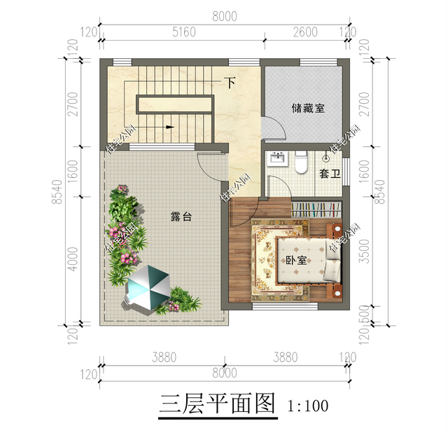 小宅基地也有大精彩！三套小户型农村自建房图纸，你最喜欢哪套？