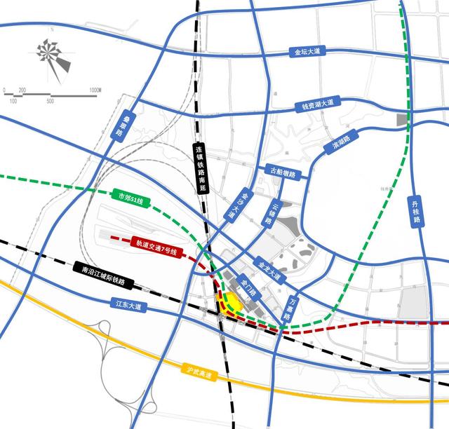 金坛高铁站的准确位置，金坛高铁站点（金坛高铁枢纽抢先看）
