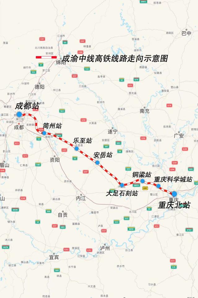 成渝中线高铁什么时候建设完成，成渝中线高铁首座隧道进洞