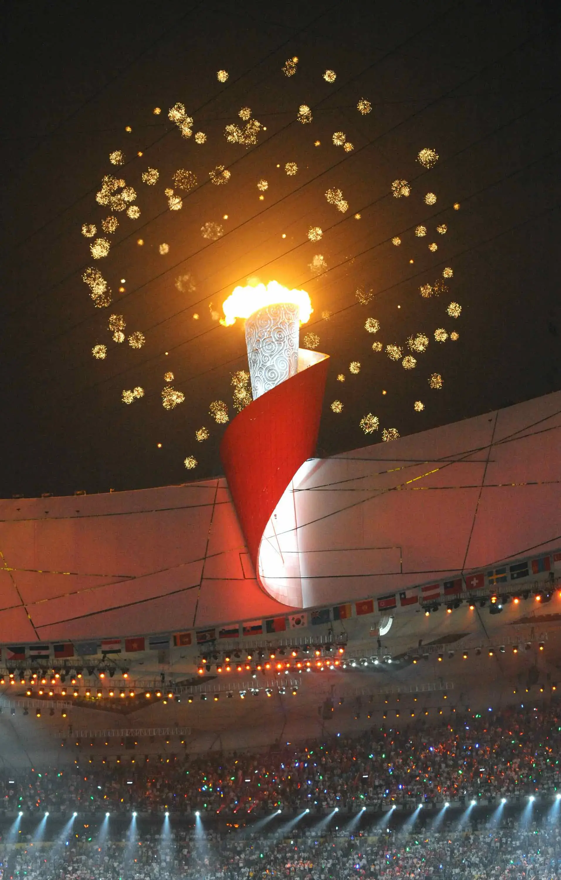 奥运会开幕式绘画图片