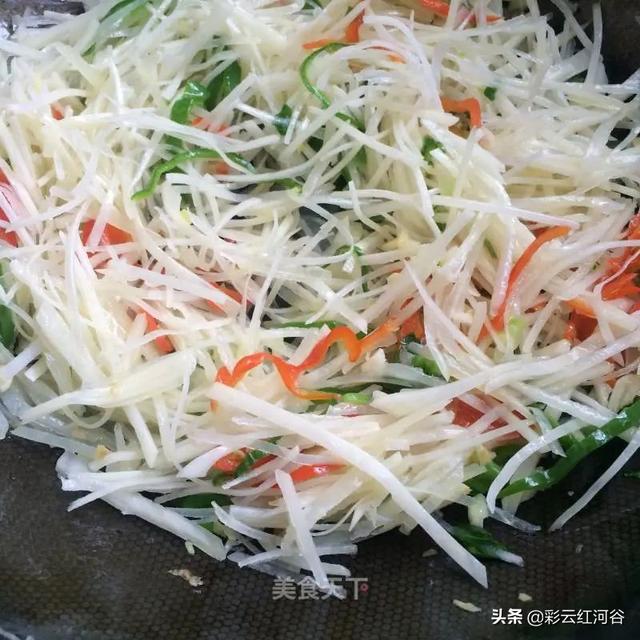 醋溜土豆丝的做法，醋溜土豆丝的做法作文（醋溜土豆丝）