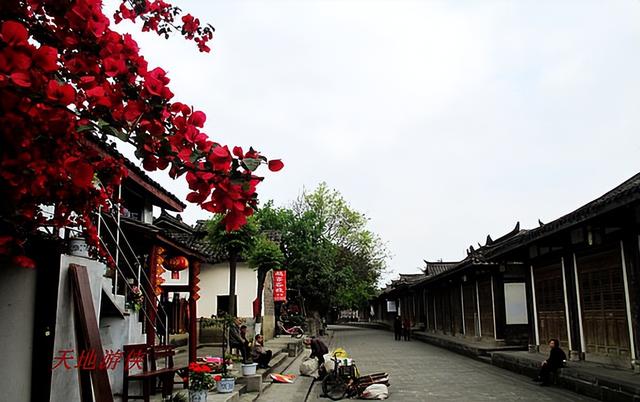 阆中古城景点地图高清版大图，初识中国风水宝地阆中古城