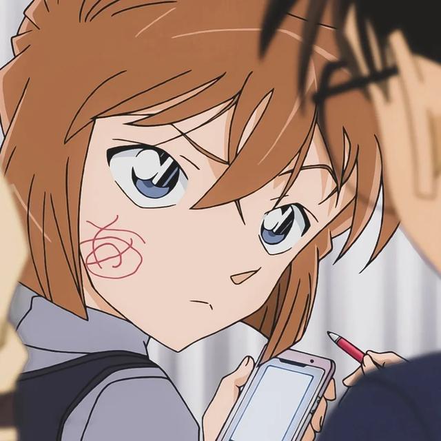 名侦探柯南里面的小哀头像，100张灰原哀头像合集