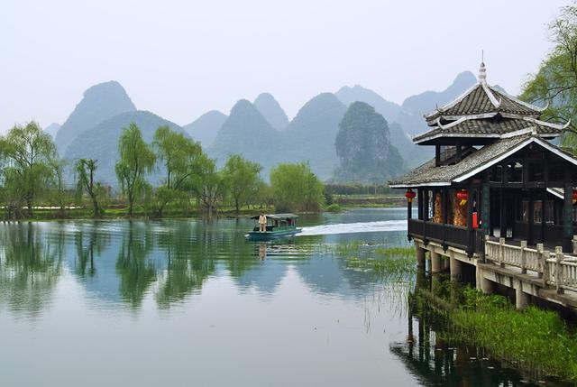 阳朔世外桃源景区，广西旅游-阳朔3世外桃源景区